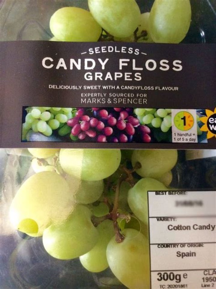 Are candy floss grapes good for you?