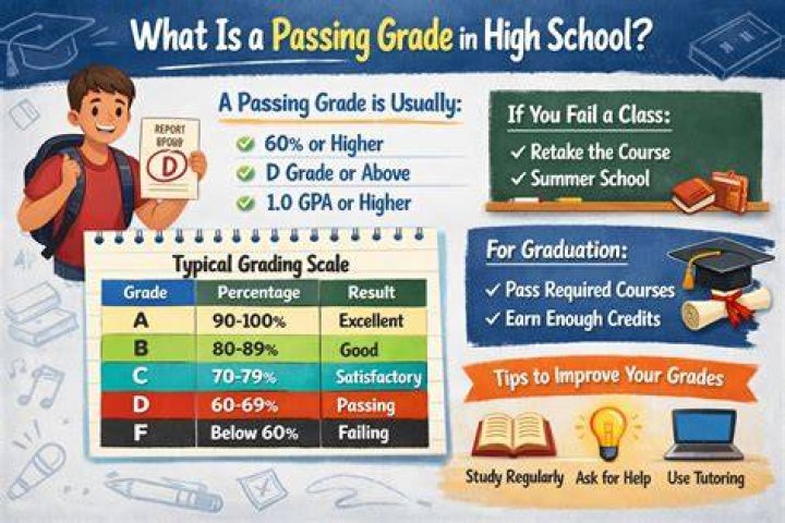 Are d's passing in high school?