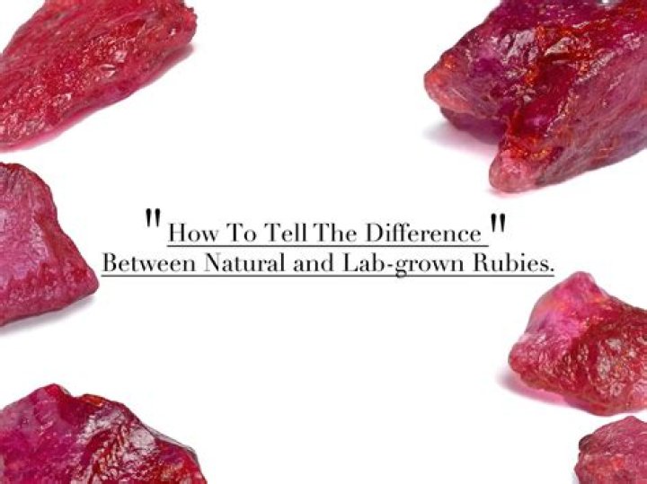 Are lab created rubies real?
