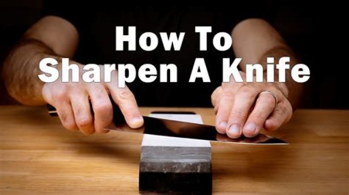Can any knife be sharpened?