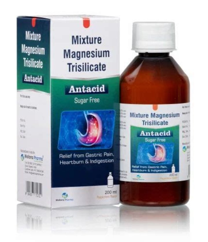 Can i take antacids with magnesium trisilicate?
