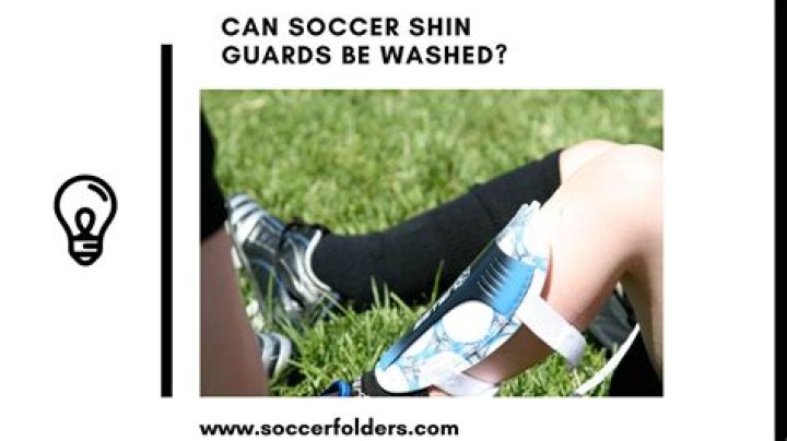 Can you wash shin guards?