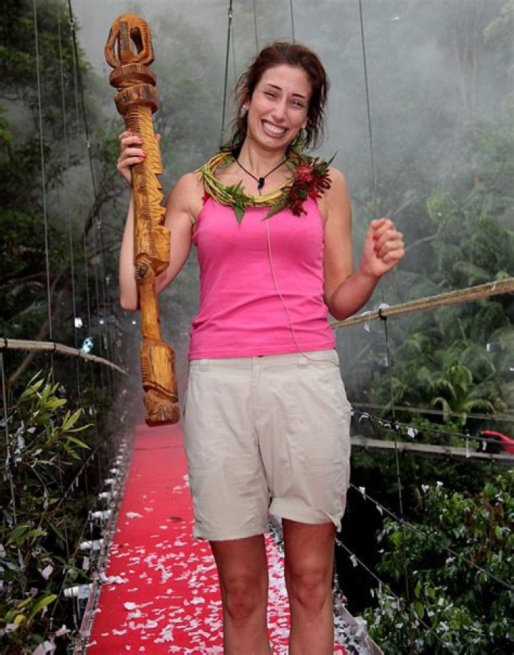 Did stacey solomon win im a celeb?