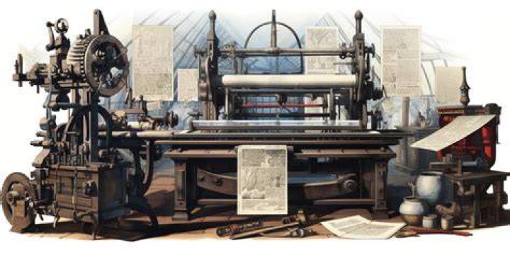 Did william caxton invent the printing press?