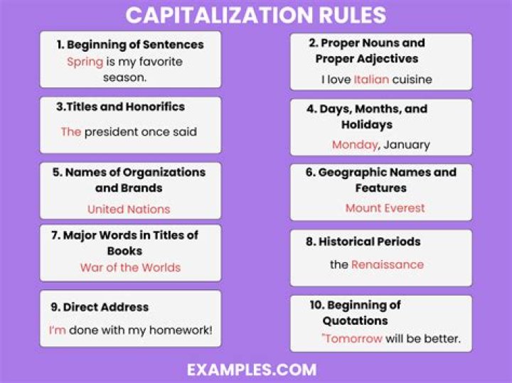 Do you capitalize westbound?