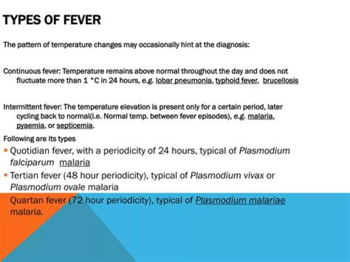 How do you get tertian fever?
