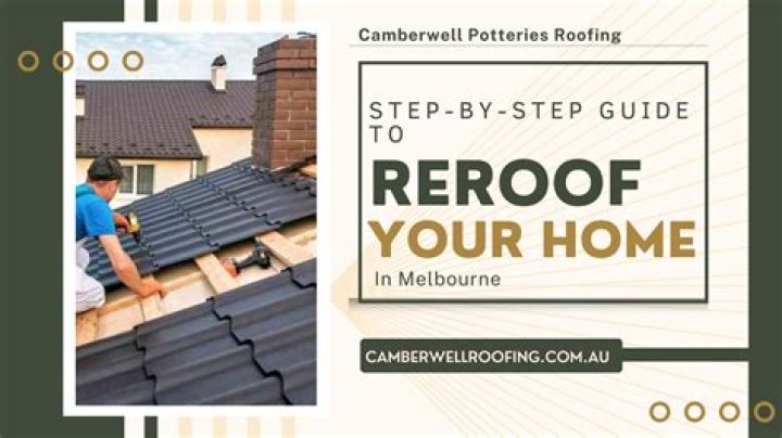 How reroof a house?