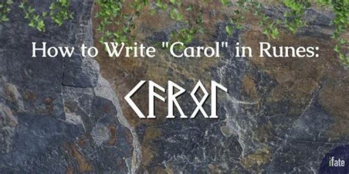 How to spell carol for a man?