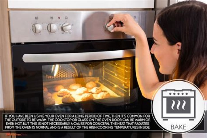 Should ovens get hot on the outside?