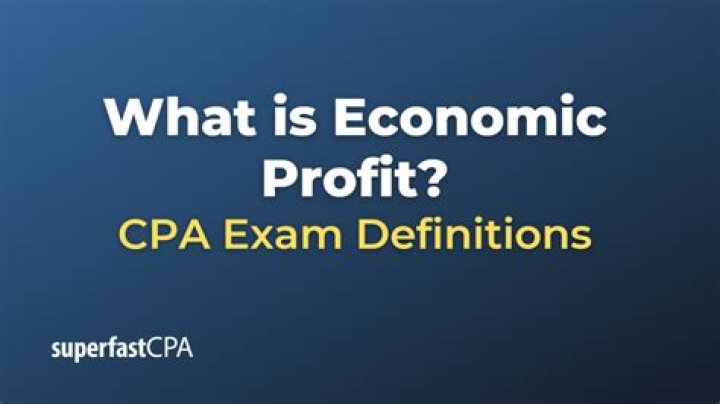 Was is economic profit?