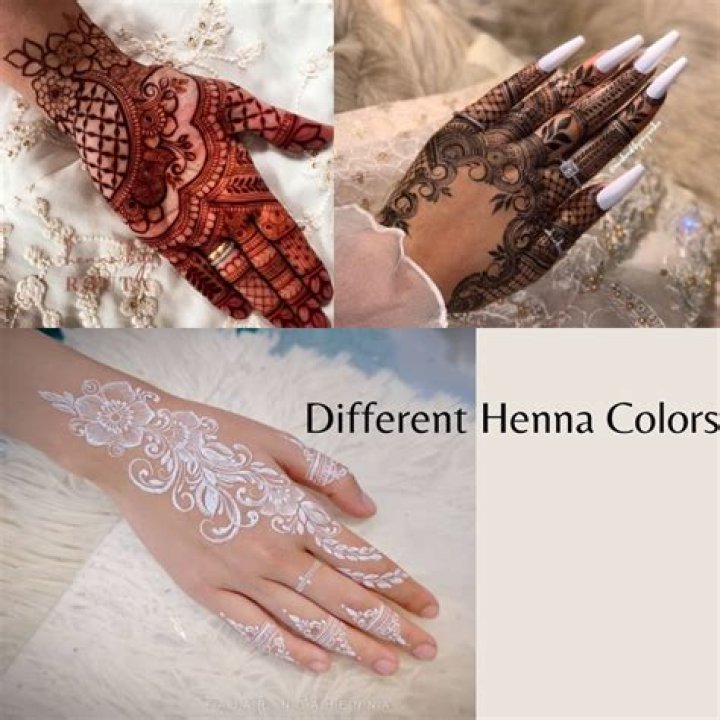 What color henna are there?