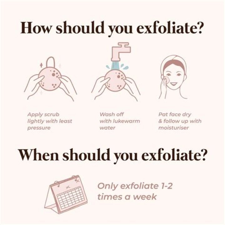 When to exfoliate oily skin?