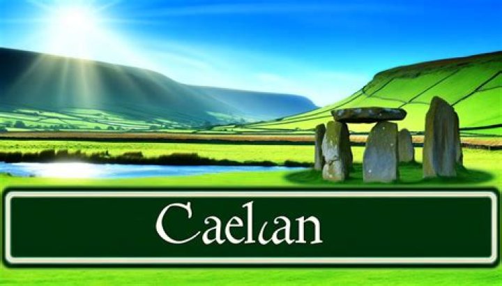 Where did the name caelan come from?