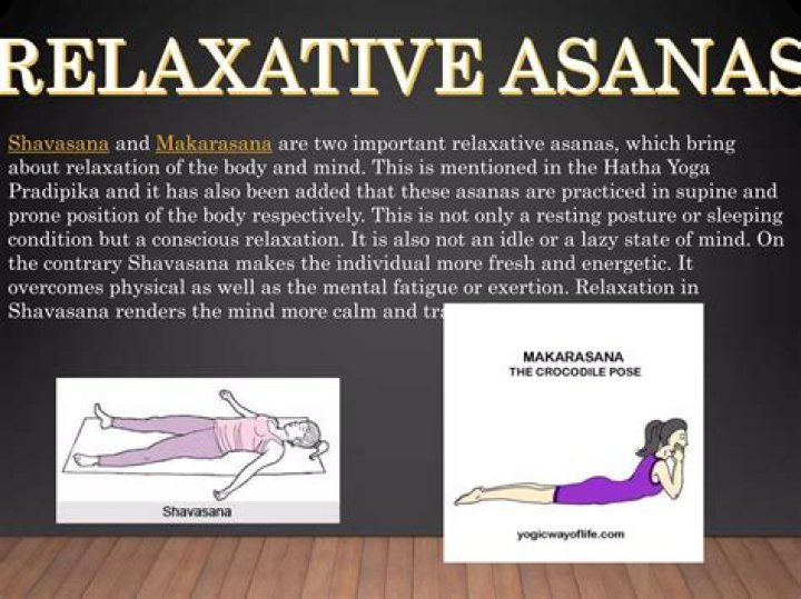 Which one is relaxative asana?