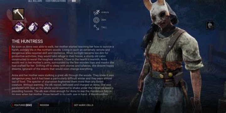 Who is the huntress based on dbd?