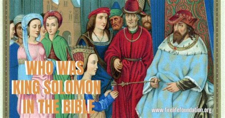 Whos solomon in the bible?