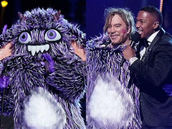 Why did mickey rourke leave the masked singer?