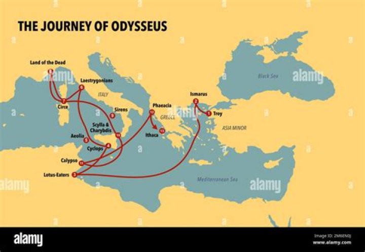 Why did odysseus go to ismarus?