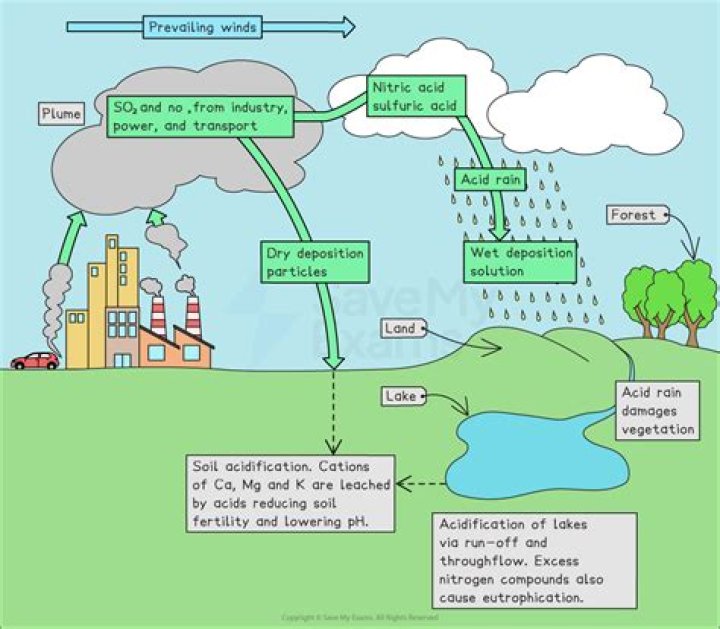 Would contribute to acid precipitation?